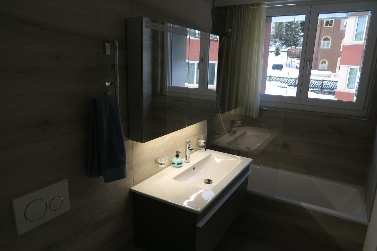 Apartment Roccabella Davos Exteriér fotografie